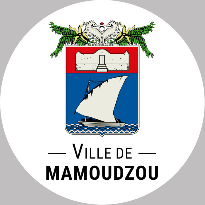 Mamoudzou - 20x20cm - Sticker/autocollant
