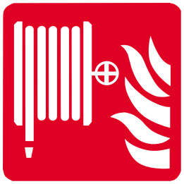 Équipement Robinet d'incendie armé (10cm) - Sticker/autocollant