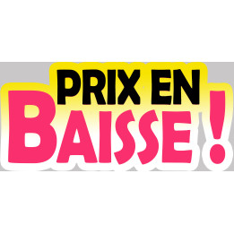 Prix en baisse ! - 30x14 cm - Sticker/autocollant