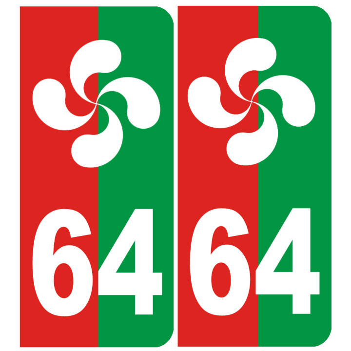immatriculation basque Euskadi - Sticker/autocollant