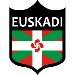 Blason Basque Euskadi (15x11.2cm) - Sticker/autocollant