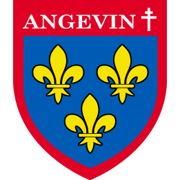 Angevin - 29x24.8cm - Sticker/autocollant