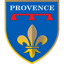 Blason de la Provence - 29x24.8cm - Sticker/autocollant
