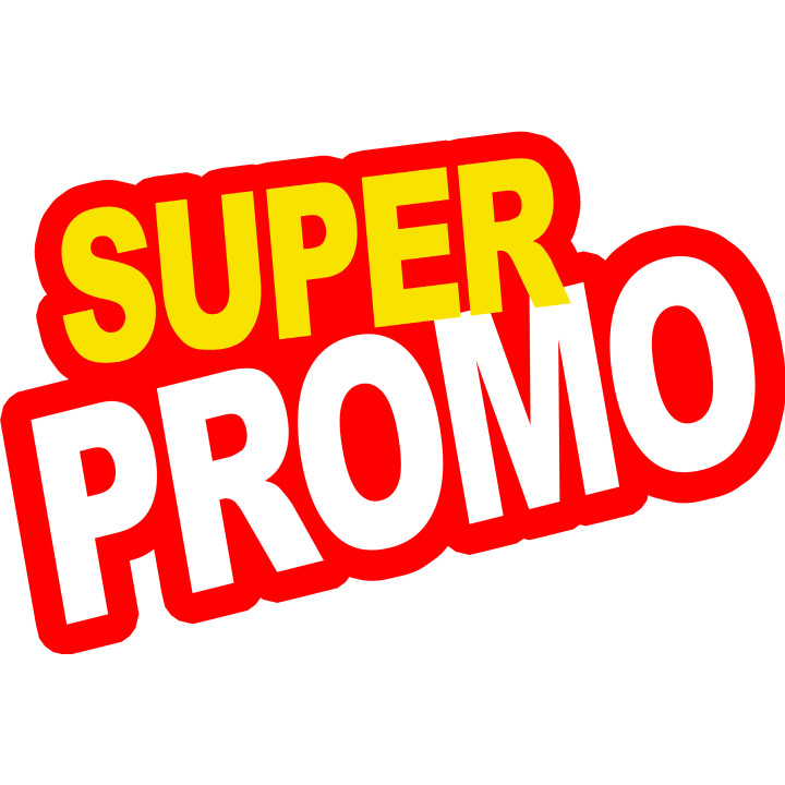 SUPER PROMO - 30x20cm - Sticker/autocollant