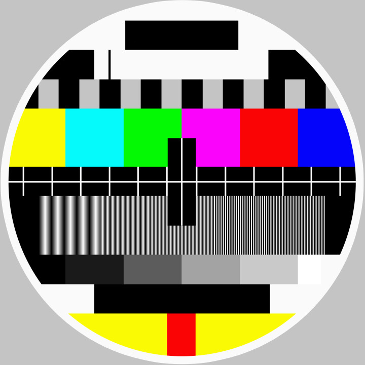 Mire TV - 20x20cm - Sticker/autocollant