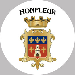 Honfleur (5cm) - Sticker/autocollant