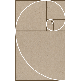 Le nombre d'or - 30x18.5cm - Sticker/autocollant