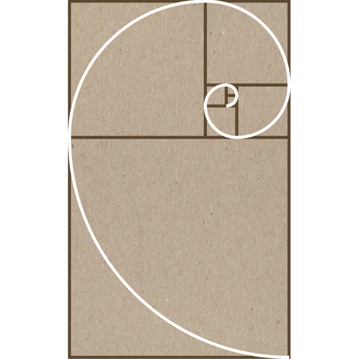 Le nombre d'or - 20x12.5cm - Sticker/autocollant