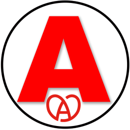 A Alsacien rouge - 15cm - Sticker/autocollant
