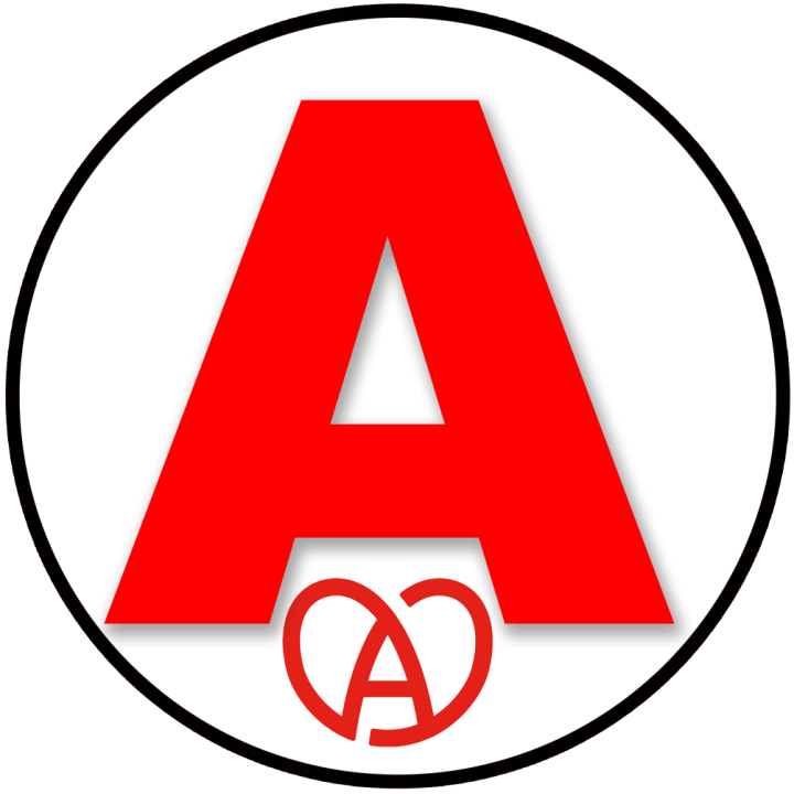 A Alsacien rouge - 15cm - Sticker/autocollant