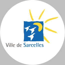 Sarcelles (5x5cm) - Sticker/autocollant