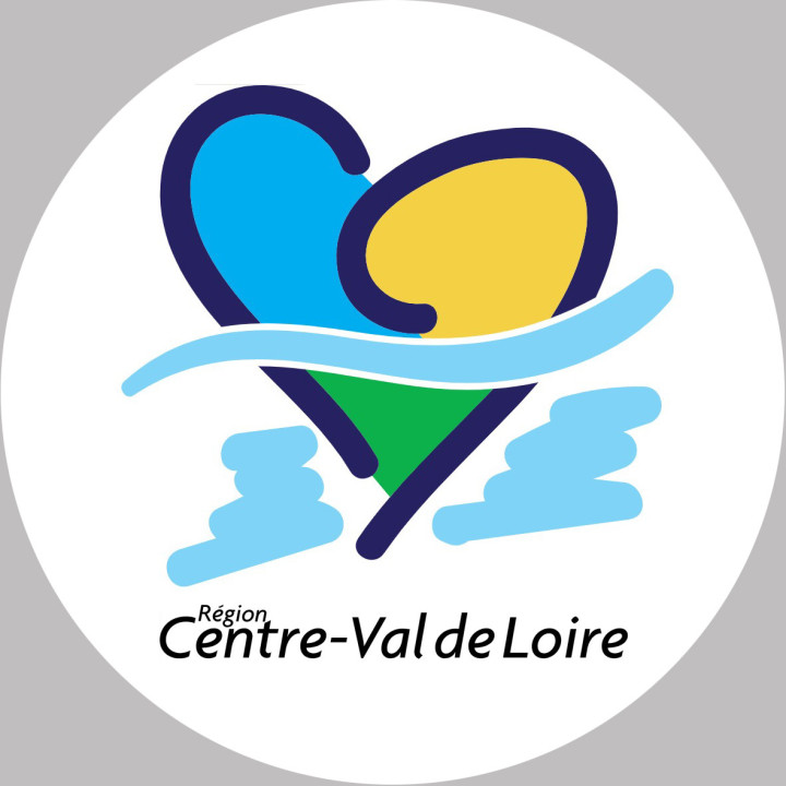 Centre Val de Loire - 15cm - Sticker/autocollant
