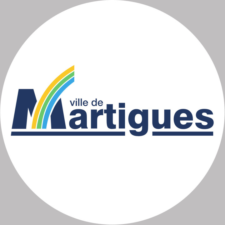 Martigues (5x5cm) - Sticker/autocollant