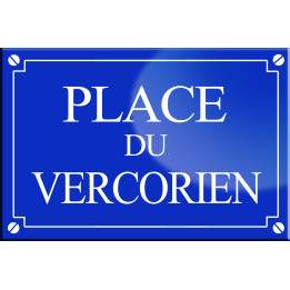 Place du Vercorien - 20x13,2 cm - Sticker/autocollant