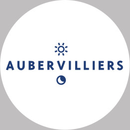 Aubervilliers (10x10cm) - Sticker/autocollant