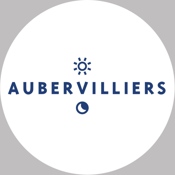 Aubervilliers (10x10cm) - Sticker/autocollant