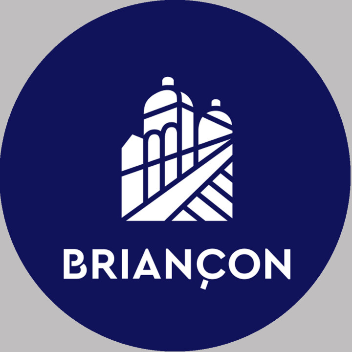 Briançon (5x5cm) - Sticker/autocollant
