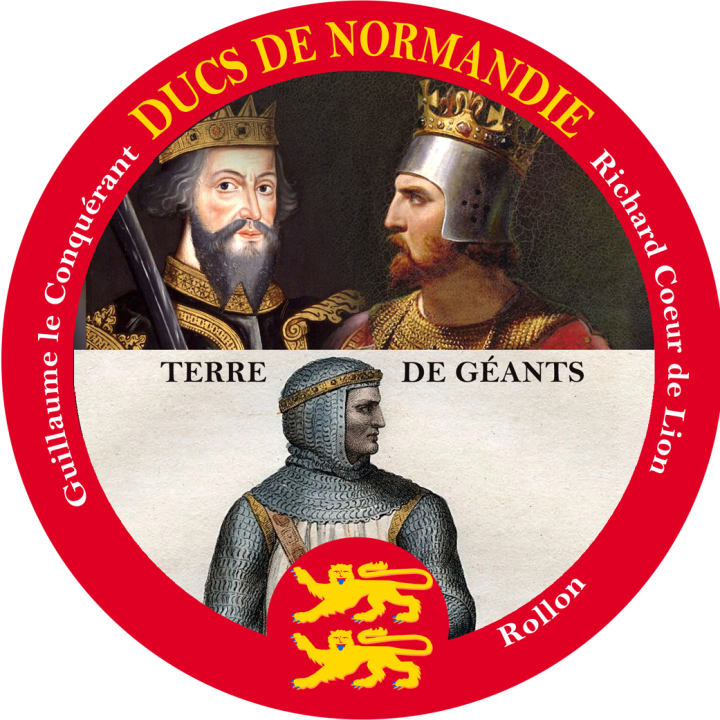 Ducs de Normandie (5cm) - Sticker/autocollant