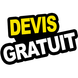 Devis gratuit - 20x13.2cm - Sticker/autocollant