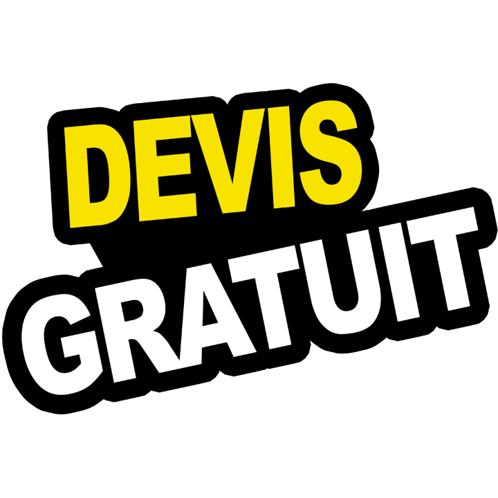 Devis gratuit - 20x13.2cm - Sticker/autocollant