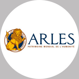 Arles (20x20cm) - Sticker/autocollant