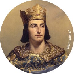 Saint Louis (15x15cm) - Sticker/autocollant