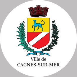 Cagnes-sur-Mer (5x5cm) - Sticker/autocollant