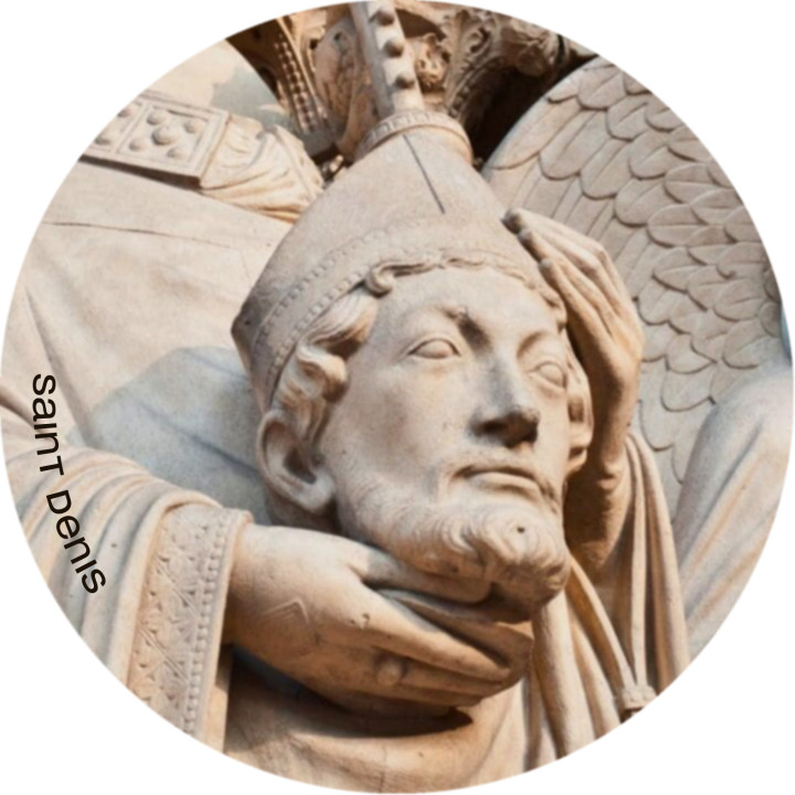 Saint Denis (10x10cm) - Sticker/autocollant