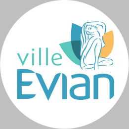 Evian (15x15cm) - Sticker/autocollant