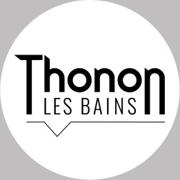 Thonon-les-Bains (15x15cm) - Sticker/autocollant