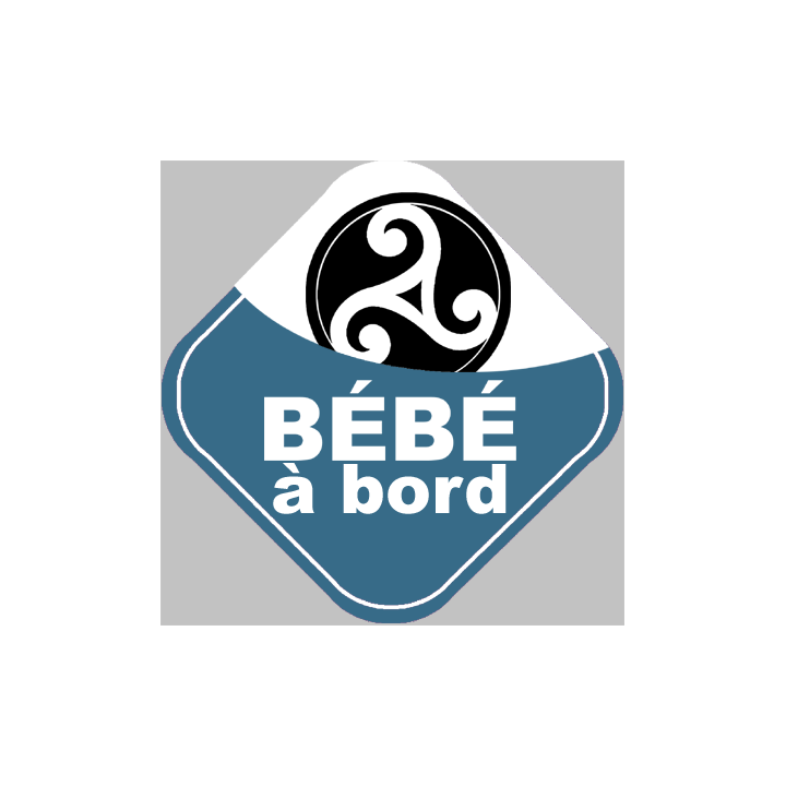 bébé à bord breton triskel