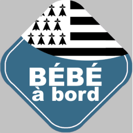 bébé à bord breton