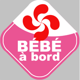 bébé à bord basque