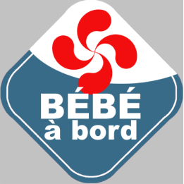bébé à bord basque