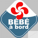 bébé à bord basque