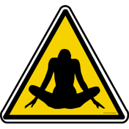 Panneau de danger sexy 1