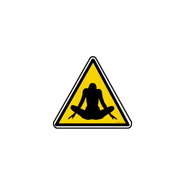 Panneau de danger sexy 1