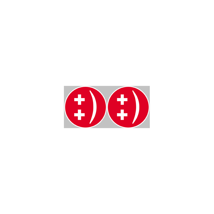 humour suisse - 5cm - Sticker/autocollant
