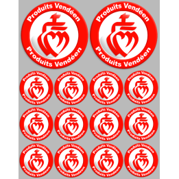 Stickers / autocollants série Produits vendéen