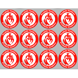 Stickers / autocollants série Produits vendéen