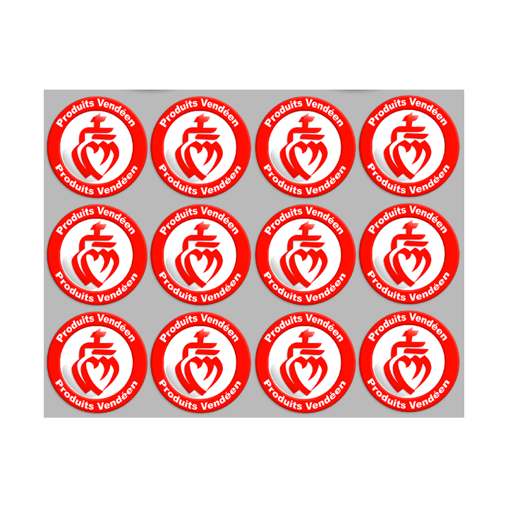Stickers / autocollants série Produits vendéen