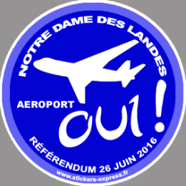 Oui au référendum pour l'aéroport de Notre Dame des Landes