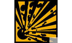 Stickers  / Autocollant série explosif 2