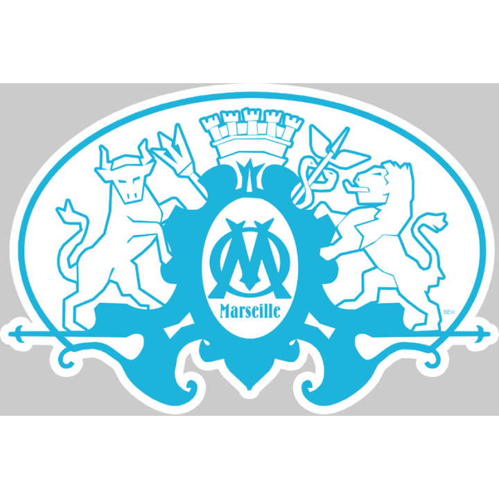 Sticker et autocollant de Marseille