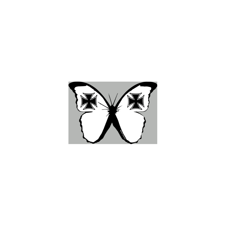 stickers autocollants "effet papillon Malte"