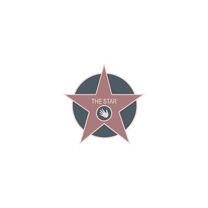 Stickers / autocollants "THE STAR"