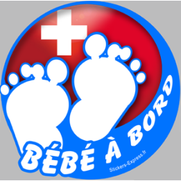 bébé à bord suisse garçon