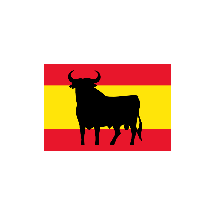 drapeau Spain toro