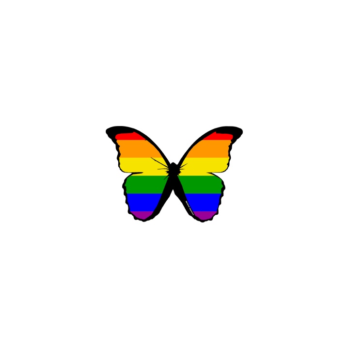 stickers autocollants "effet papillon Gay"