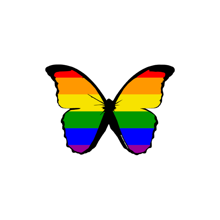stickers autocollants "effet papillon Gay"
